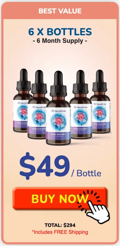 Buy NeuroPrime 6 Bottles